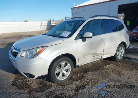 2015 Subaru Forester 2.5I Limited из США, поврежденный, VIN JF2SJAHC9FH401827